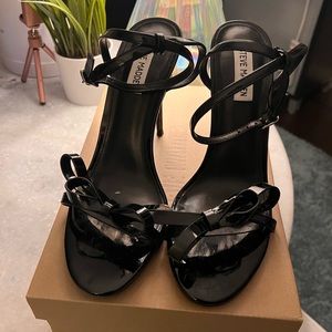Steve Madden Bradshaw Heels Patent Black 10M